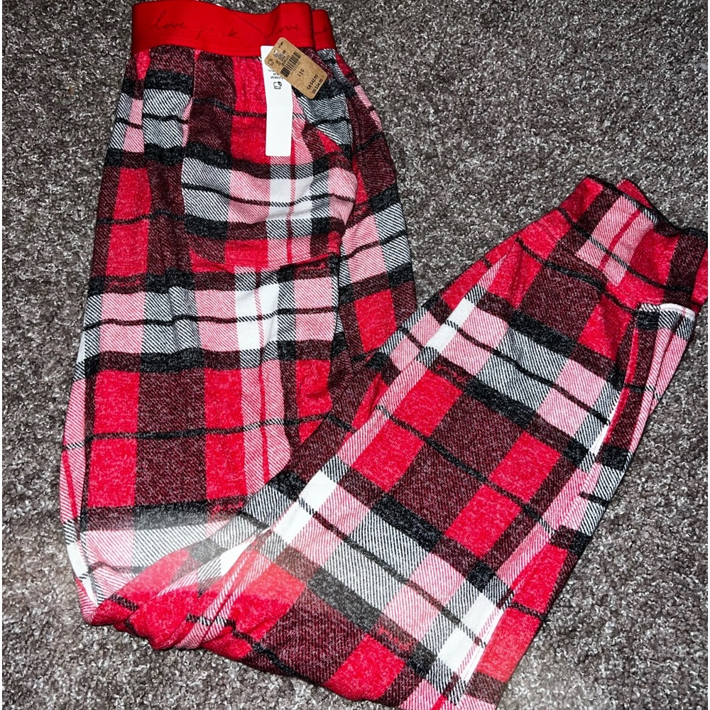 Plaid PINK Pajama Pants